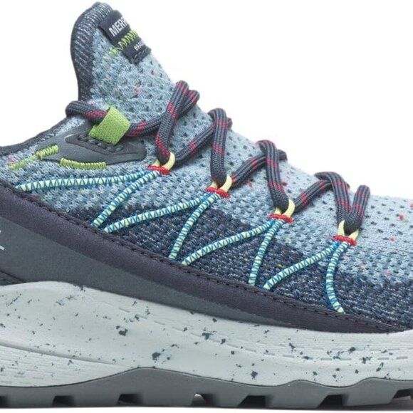 Women's Hiking Sneaker Leather Rubber Sole Recycled Materials Trail-Ready - Picture 3 of 8